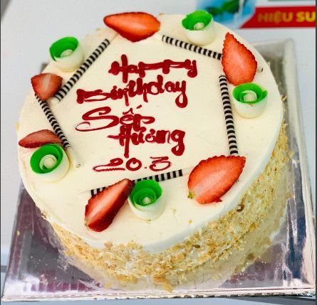 X14 Bánh bắp dâu tây