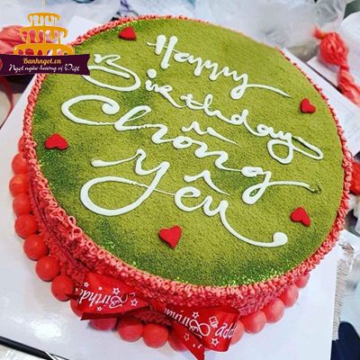 TS5 Bánh matcha trà xanh tặng chồng